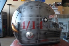 Fighter Jet helmet back