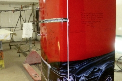 Personalized fridges are the perfect gift.  This one belongs to the Boss!