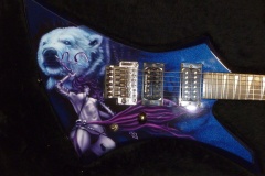 "Polar Axe", finished, cleared and assembled, ready to ROCK